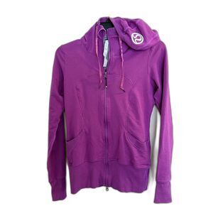 Lululemon Scuba Full-Zip Hoodie – Purple – Size 10